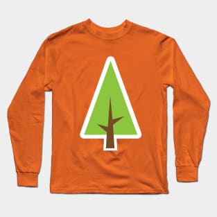 Green Tree plant T-Shirt Long Sleeve T-Shirt